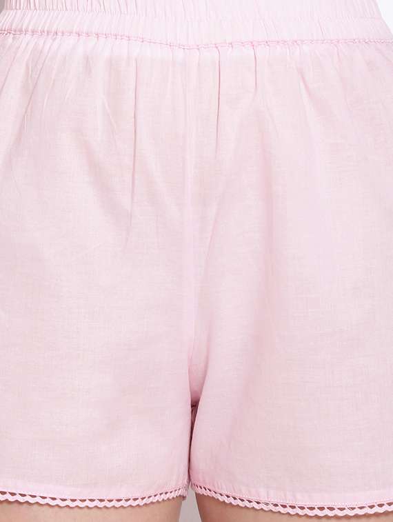 pink cotton short - 17756155 -  Standard Image - 4
