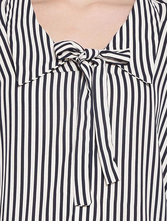 tie knot striped shirt - 17756175 - Standard Image - 4
