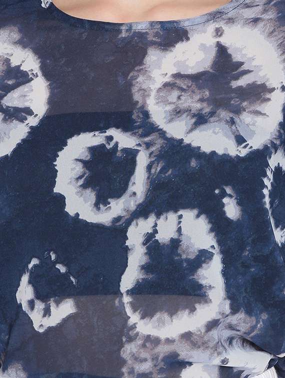 round neck tie & dye top  - 17756189 -  Standard Image - 4