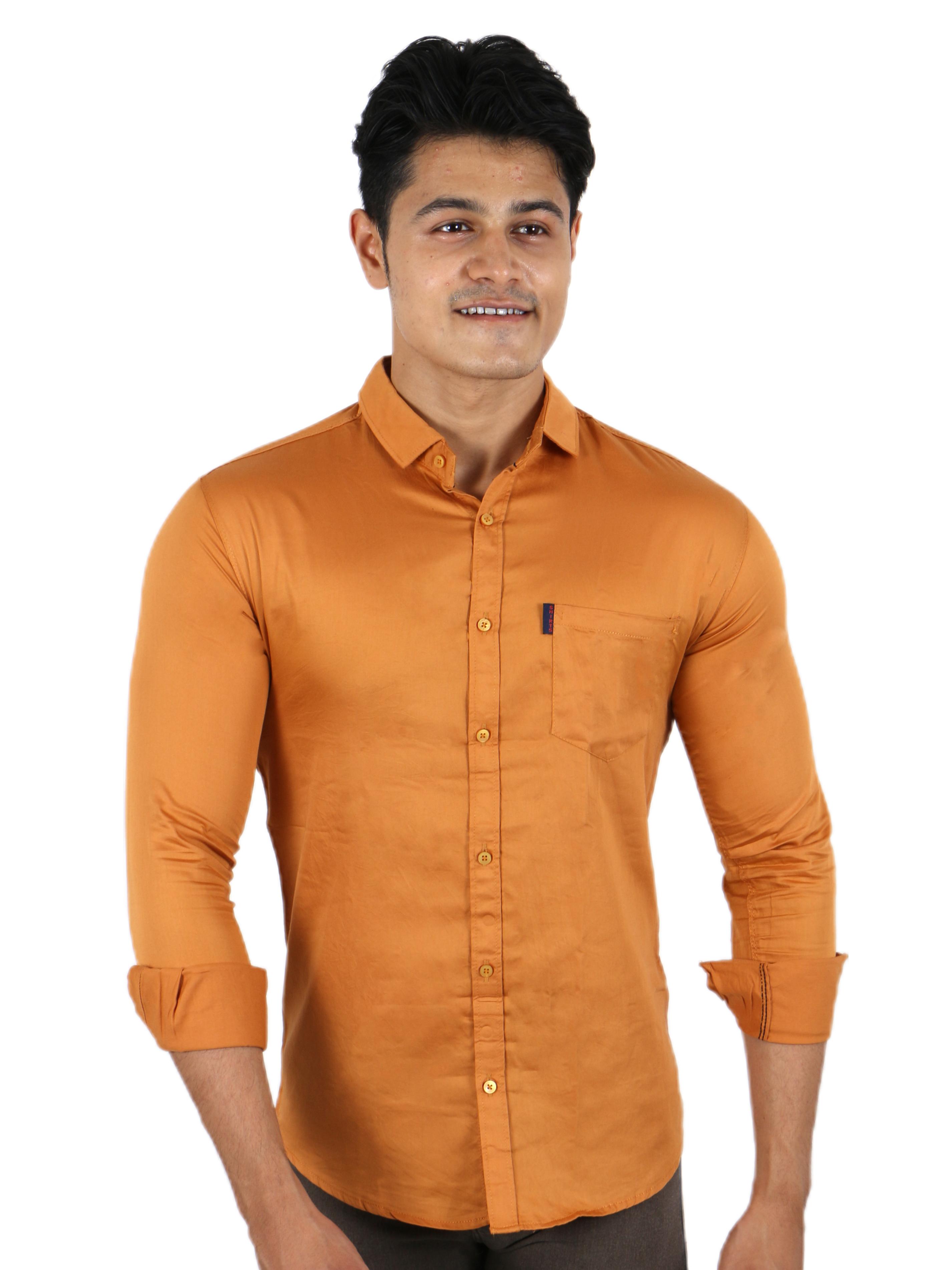 slimfit mens casual shirt - 17758364 - Standard Image - 1