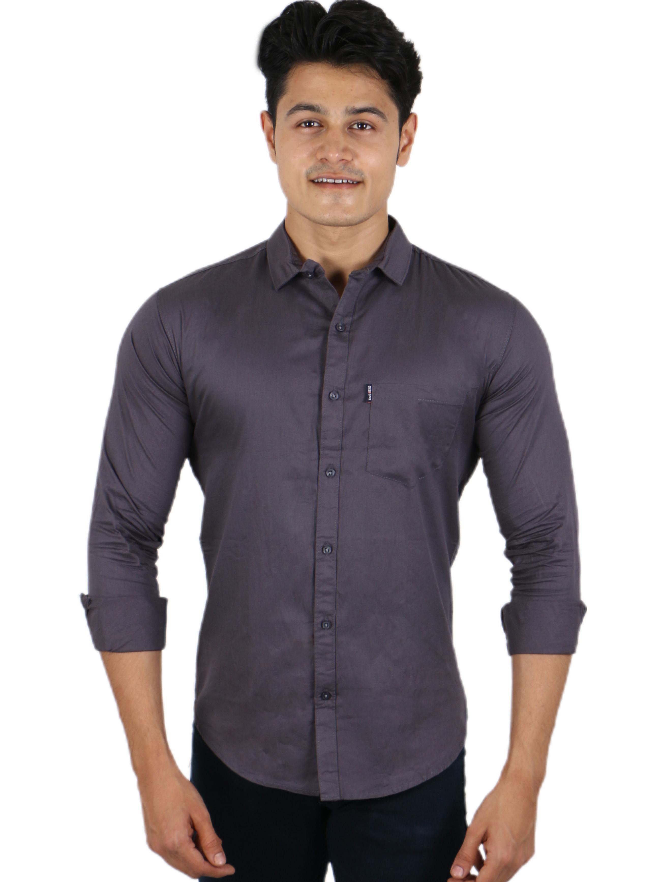 slimfit mens casual shirt  - 17758367 -  Standard Image - 1
