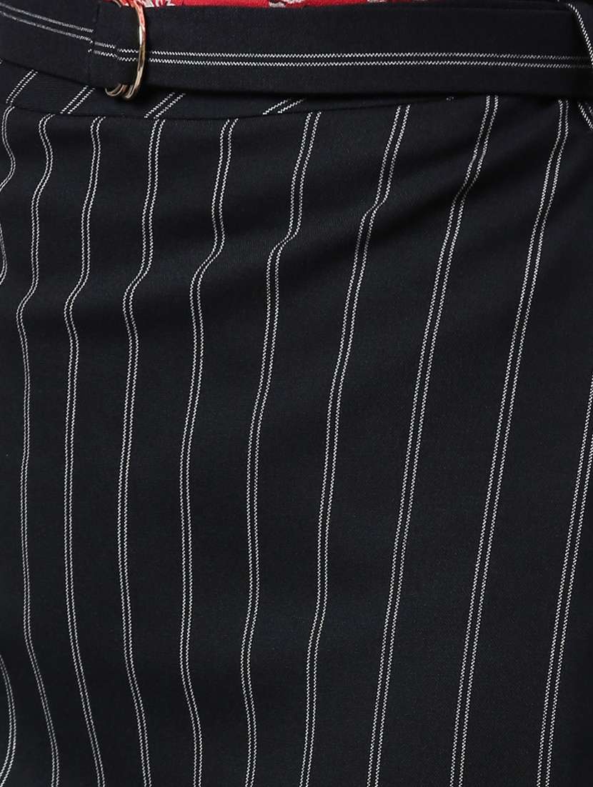 high rise striped straight skirt - 17758977 -  Standard Image - 4