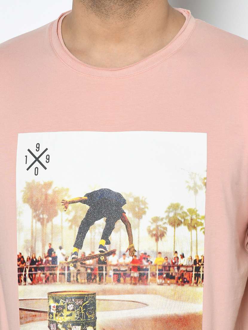 pink printed t-shirt - 17760041 -  Standard Image - 4