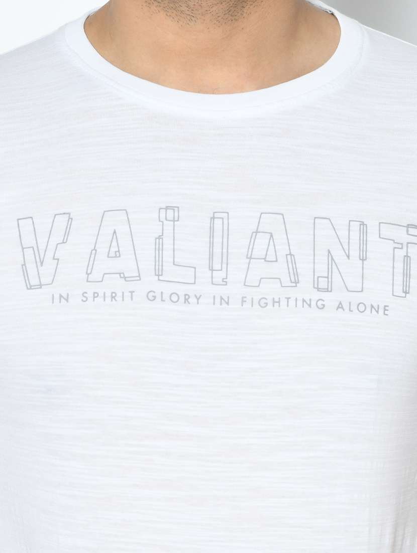 white printed t-shirt - 17760044 - Standard Image - 4
