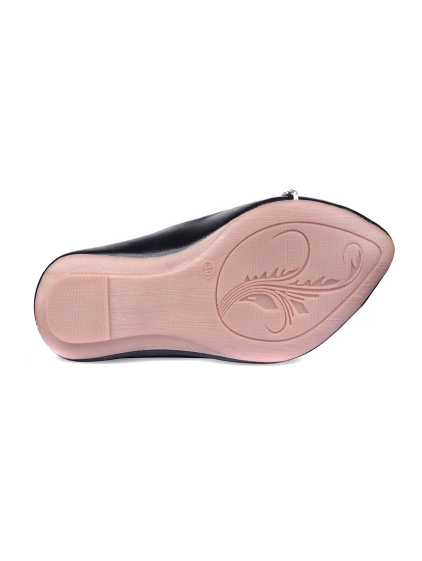tan synthetic slip on ballerina - 17760527 - Standard Image - 4