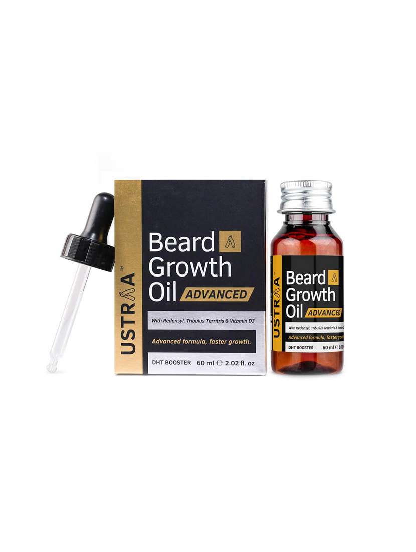 ustraa beard growth oil advanced - 60ml, ustraa beard wash woody - 60ml and ustraa beard softener - 100g - 17760601 - Standard Image - 6