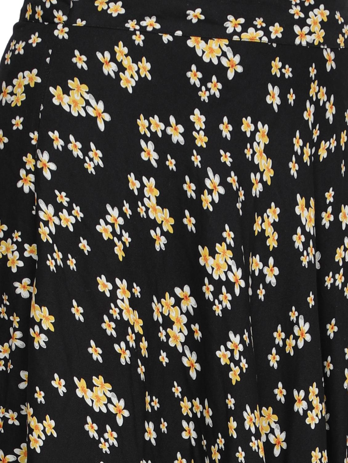 floral a-line skirt - 17762085 - Standard Image - 4