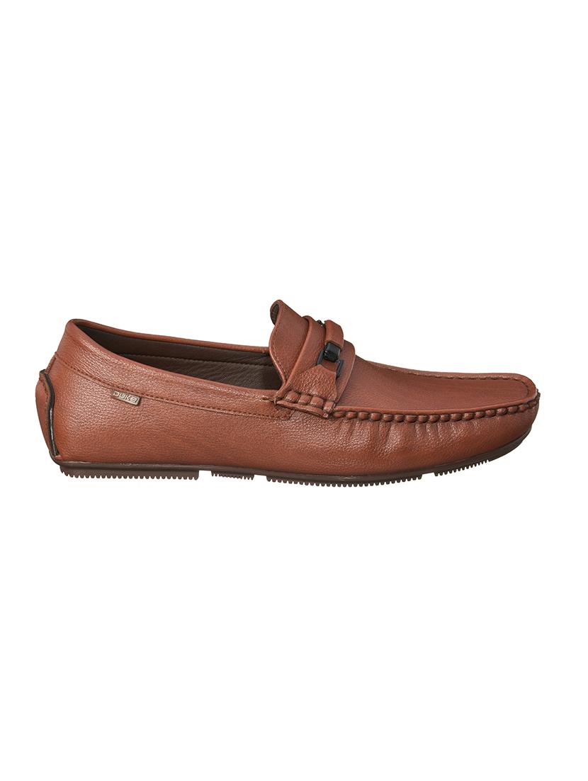 tan synthetic slip on loafers - 17762221 -  Standard Image - 1