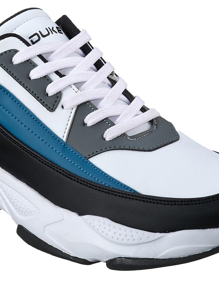black synthetic sport shoes - 17762298 - Standard Image - 4