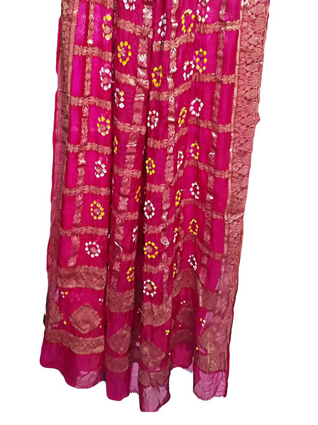 rajasthani traditional hand tie dye bandhej - 17762372 - Standard Image - 1