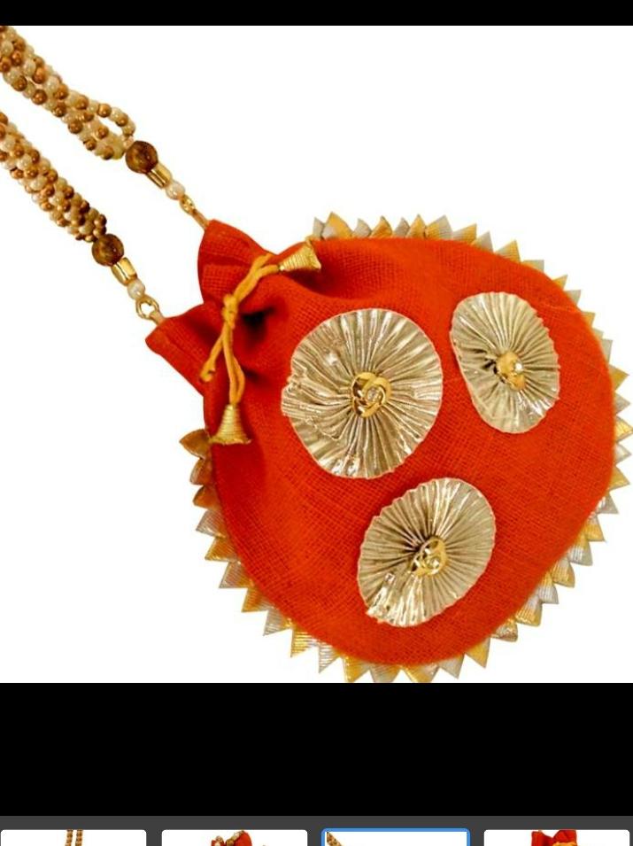 ethnic jute potlis for women  - 17762557 -  Standard Image - 1