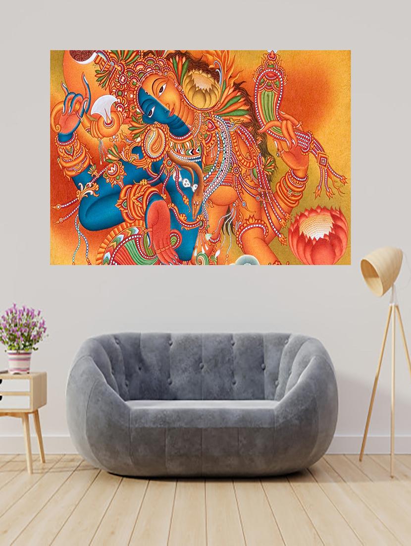 qth lord shiva wall sticker cum poster 30cm x 45cm - 17763544 - Standard Image - 1