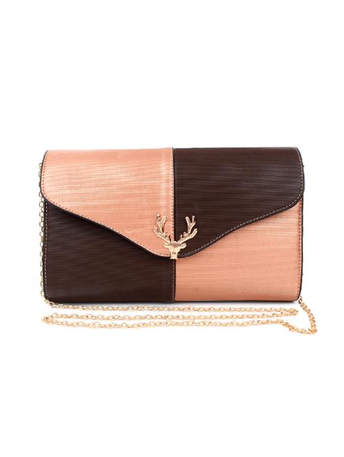 brown leatherette (pu) handbag - 17765520 -  Standard Image - 0