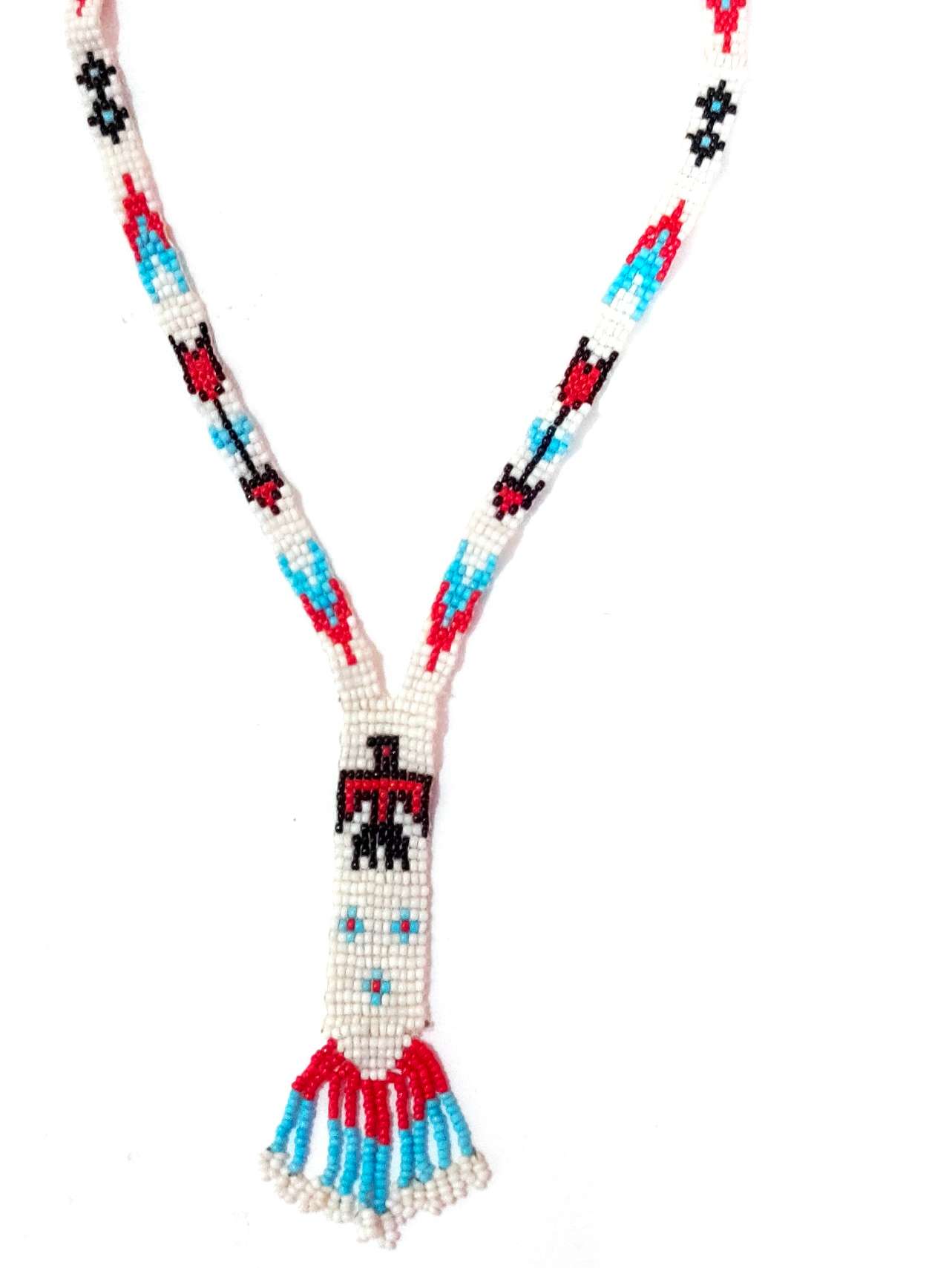 handmade seed beaded necklace - 17765532 - Standard Image - 1