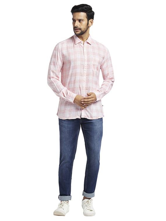 red checkered casual shirt - 17767794 - Standard Image - 4