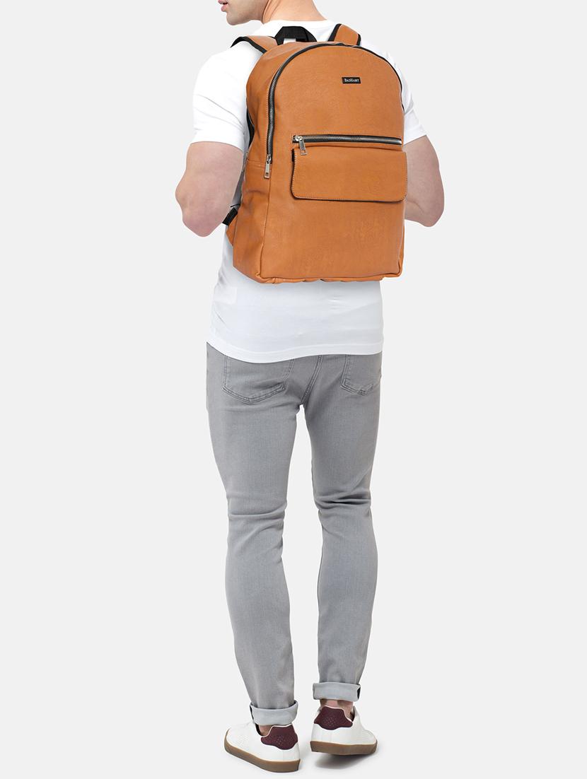 tan leather backpack - 17769856 - Standard Image - 4