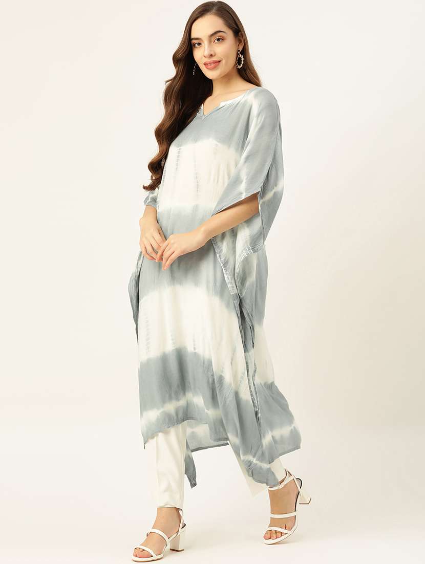women's asymmetric kurta - 17770127 -  Standard Image - 1
