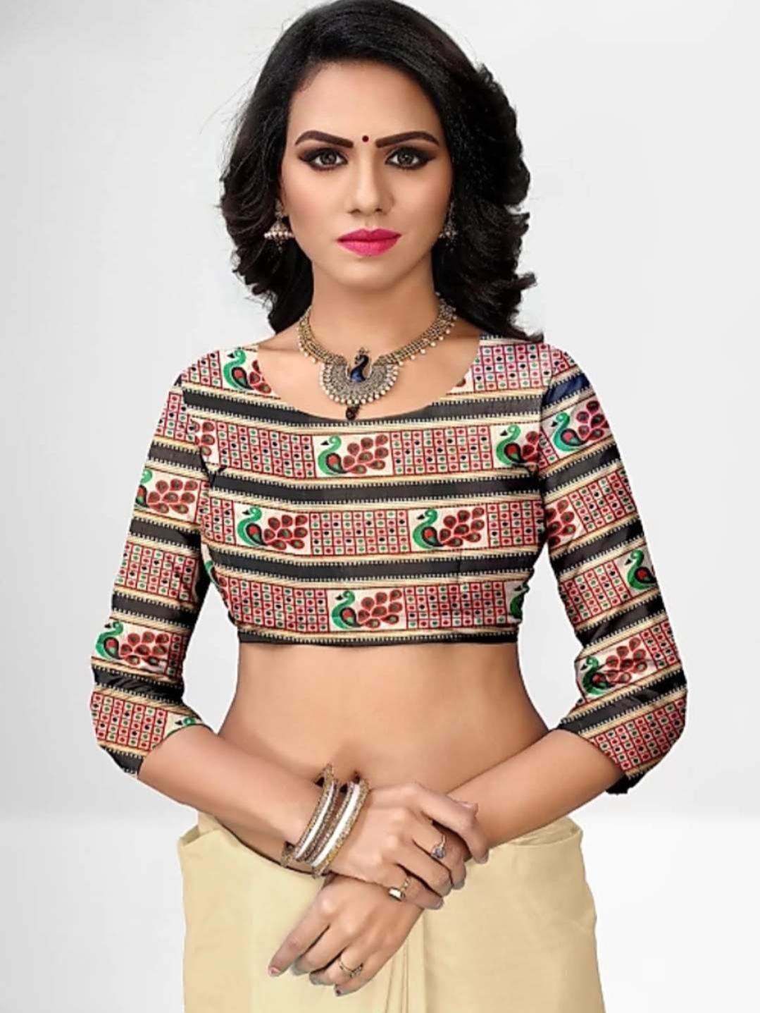 saree fabric : chanderi cotton - 17771188 - Standard Image - 4