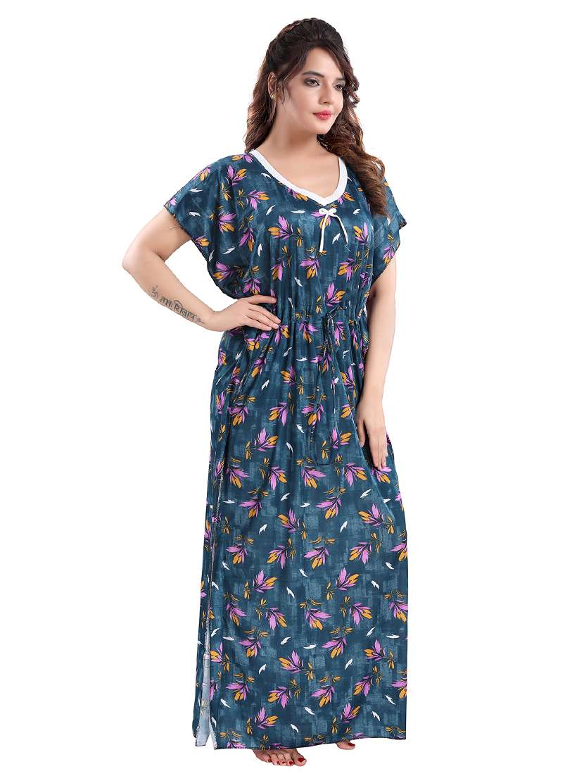 floral printed pajama nightwear set 