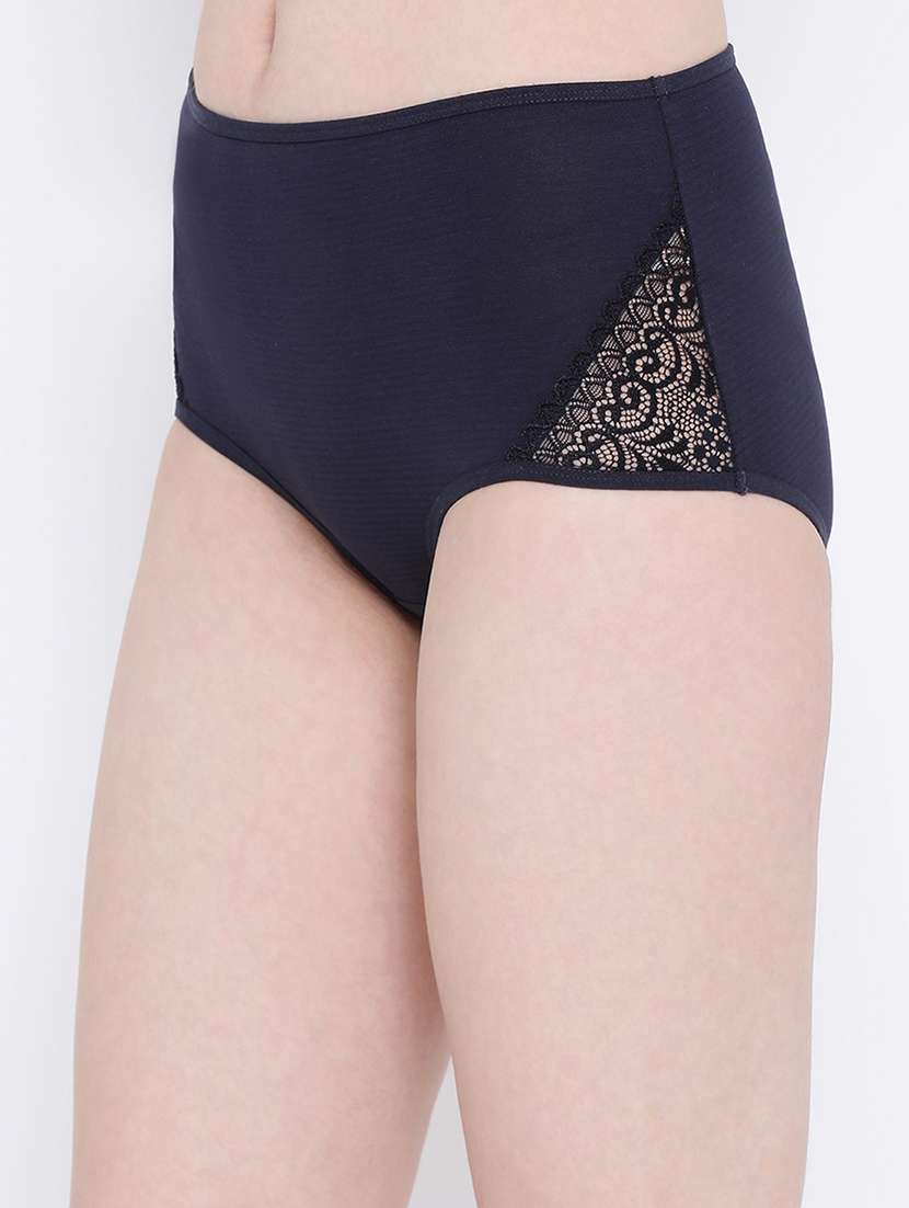 blue solid hipster panty - 17773156 -  Standard Image - 1