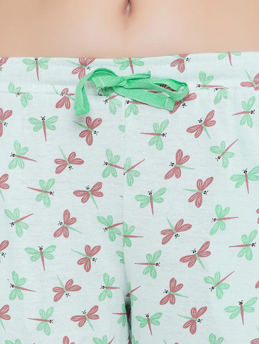 printed nightwear pajama set - 17773274 - Standard Image - 4