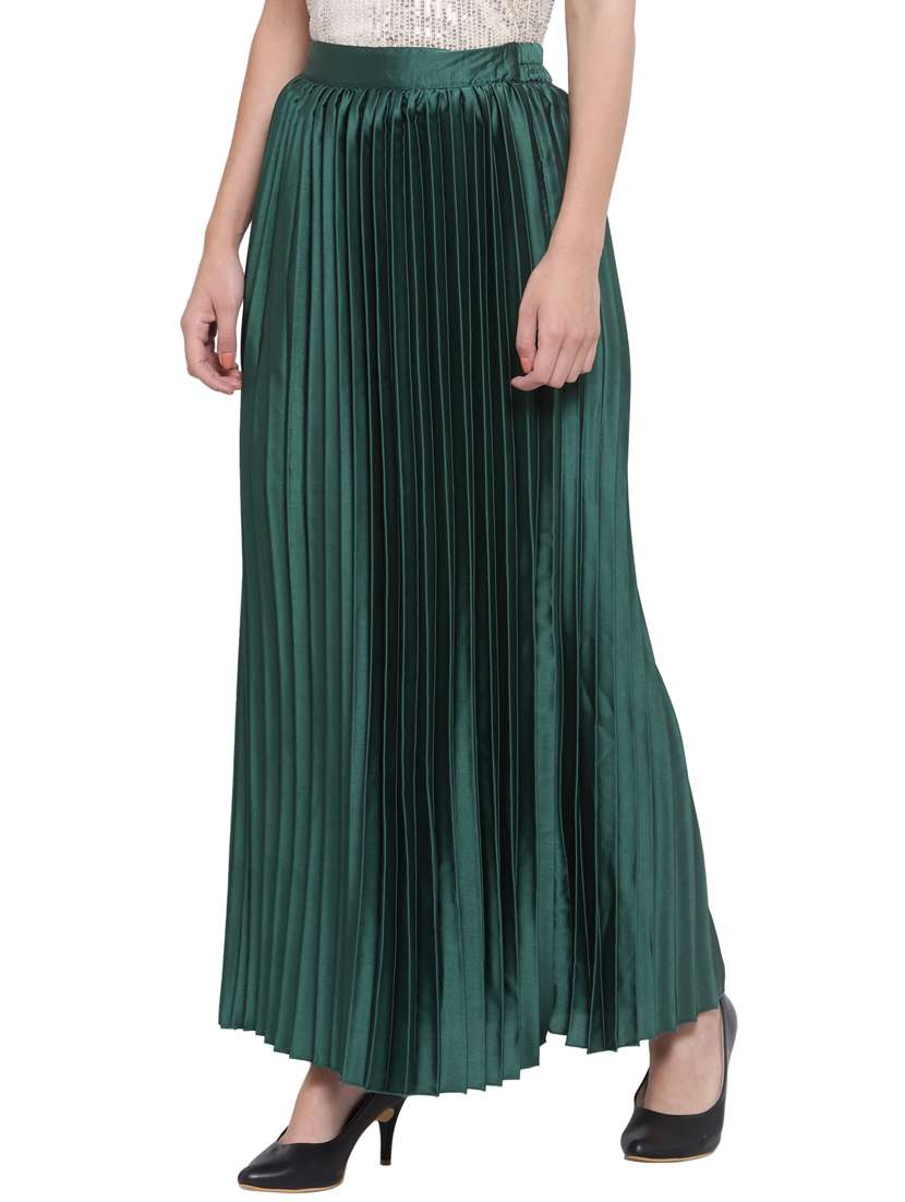 high rise pleated skirt - 17773494 -  Standard Image - 1
