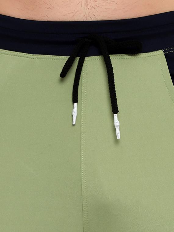 olive green side taped full length track pant - 17774150 - Standard Image - 4
