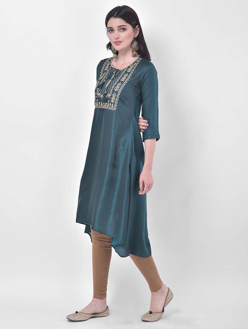 women's high-low kurta - 17774635 -  Standard Image - 1