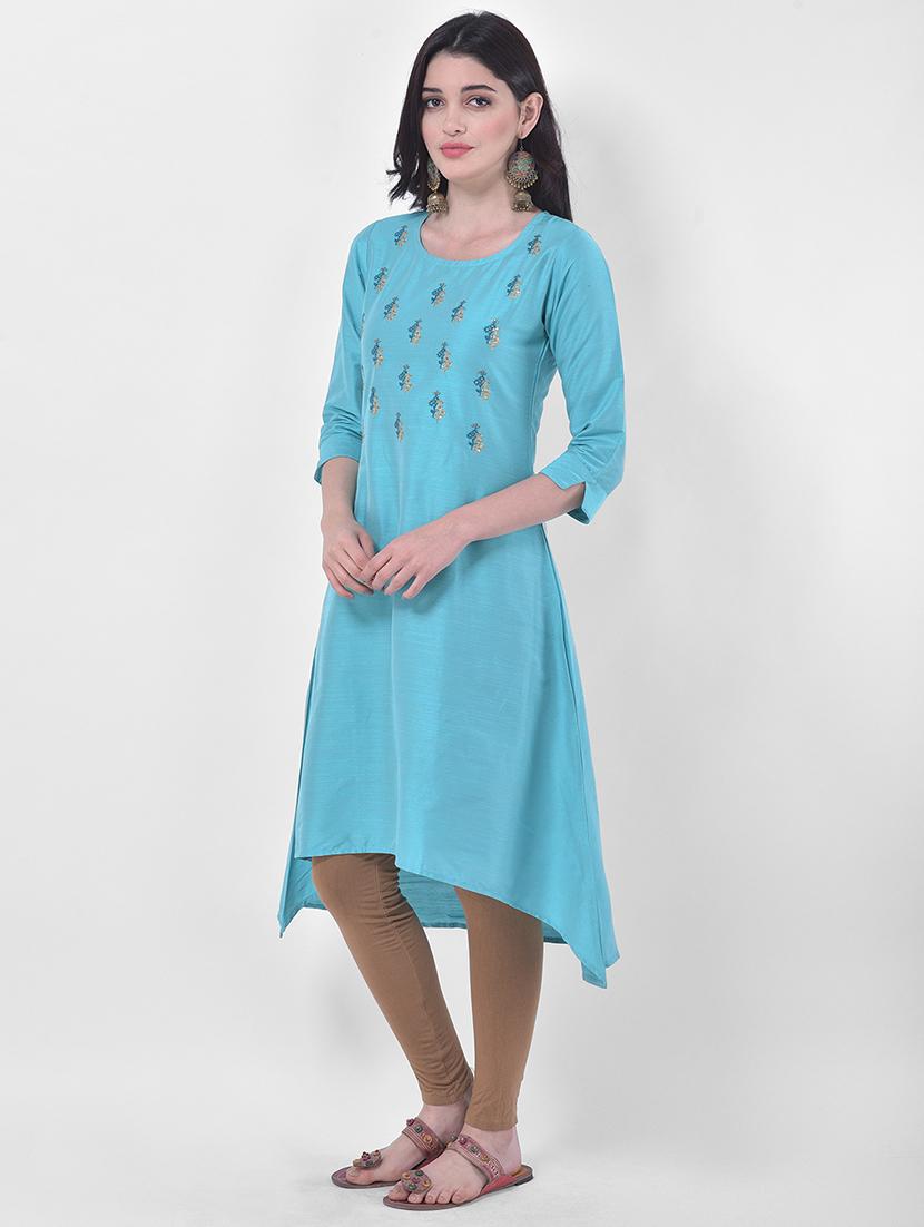 women's asymmetric kurta - 17774646 - Standard Image - 1