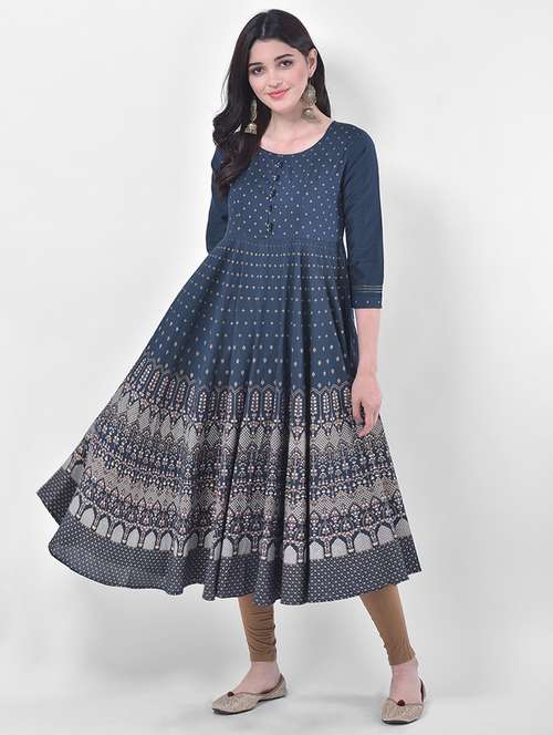 women's flared kurta - 17774652 -  Standard Image - 0