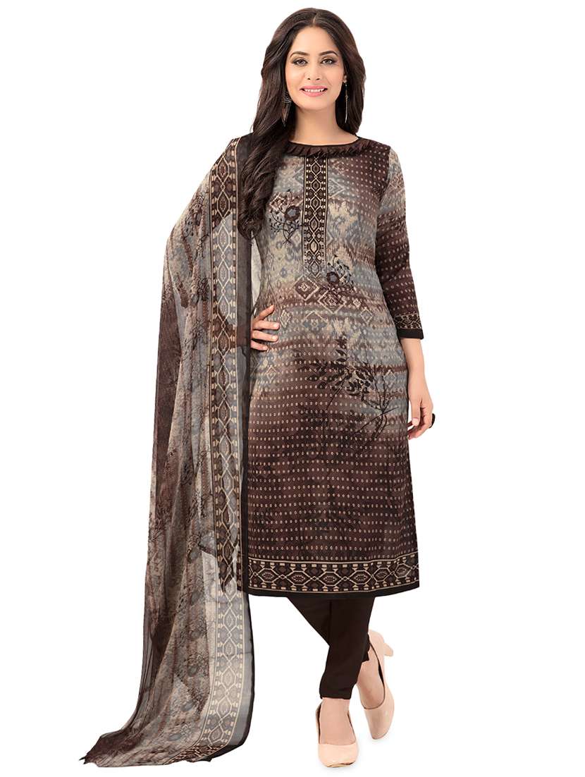 printed unstitched suit