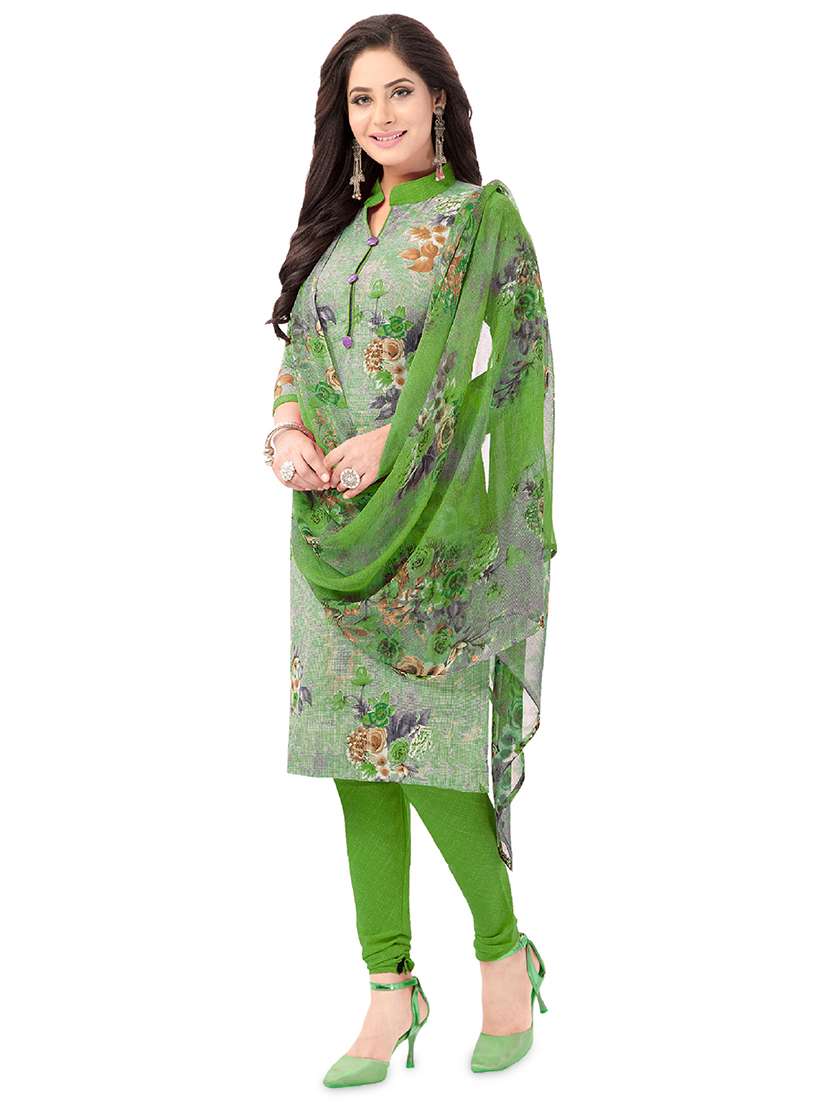 Printed Unstitched Suit
