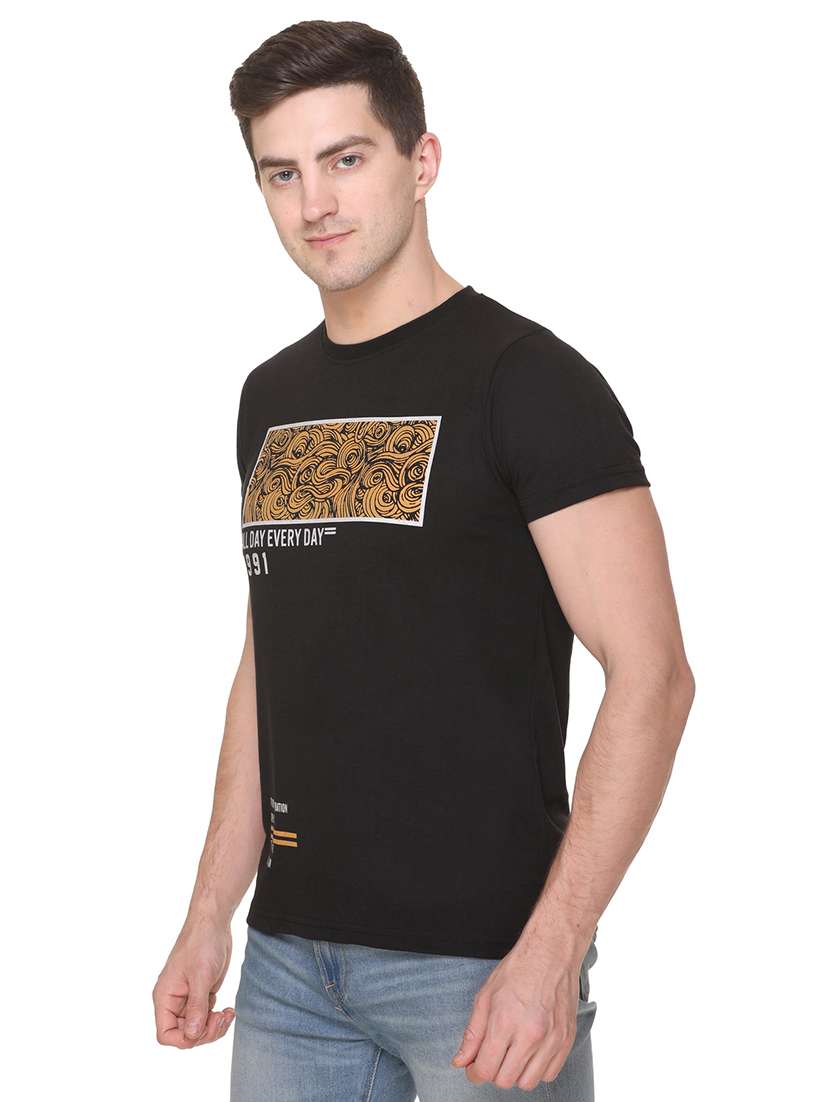 black printed t-shirt - 17775702 -  Standard Image - 1