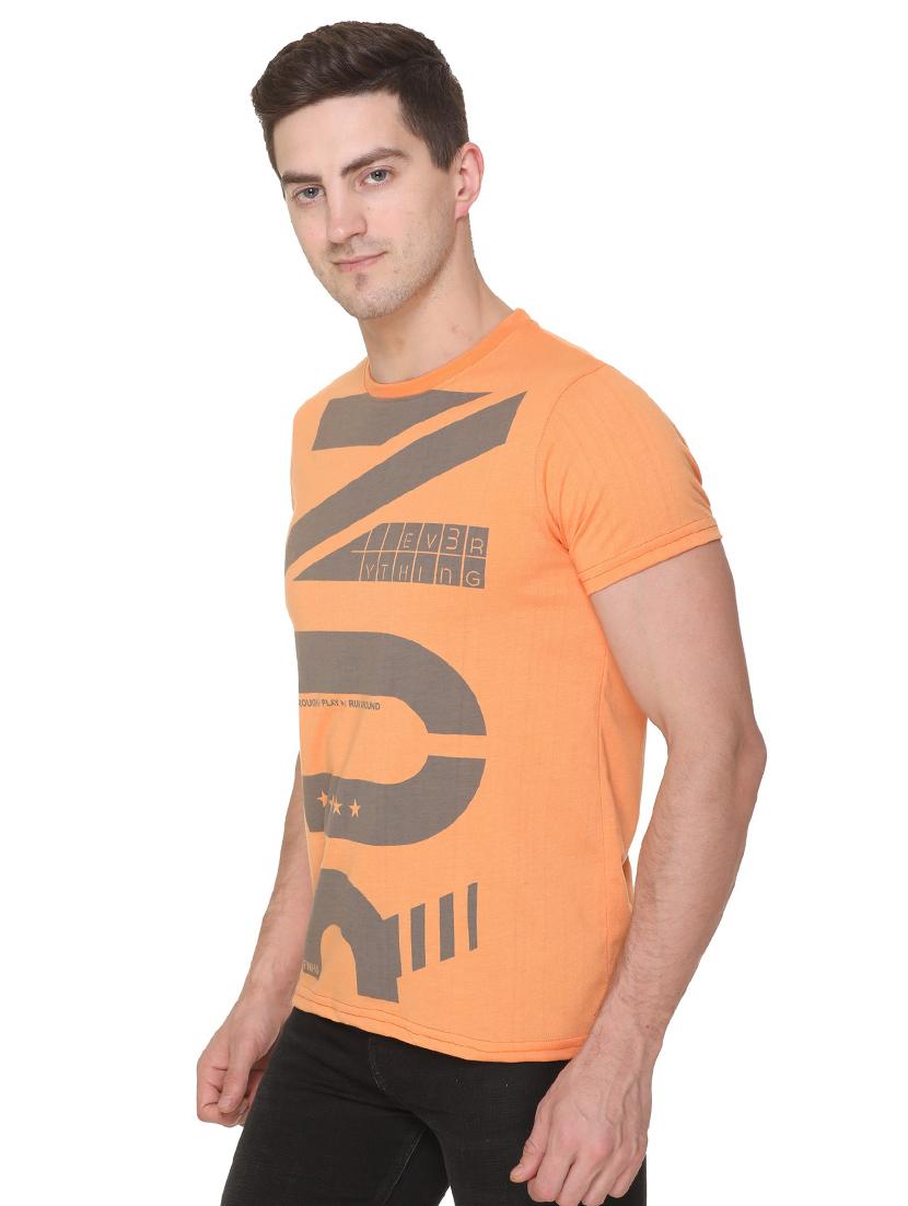 orange printed t-shirt - 17775706 -  Standard Image - 1