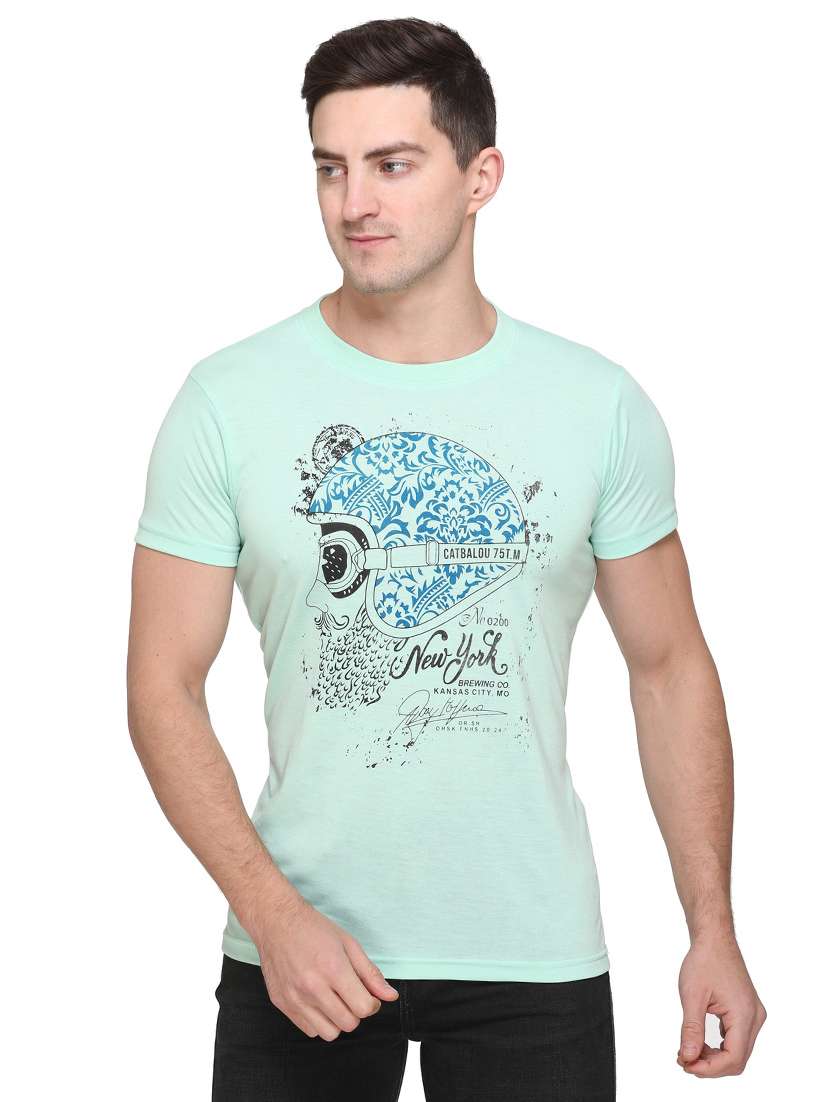 set of 2 multi colored printed t-shirt  - 17775716 -  Standard Image - 1