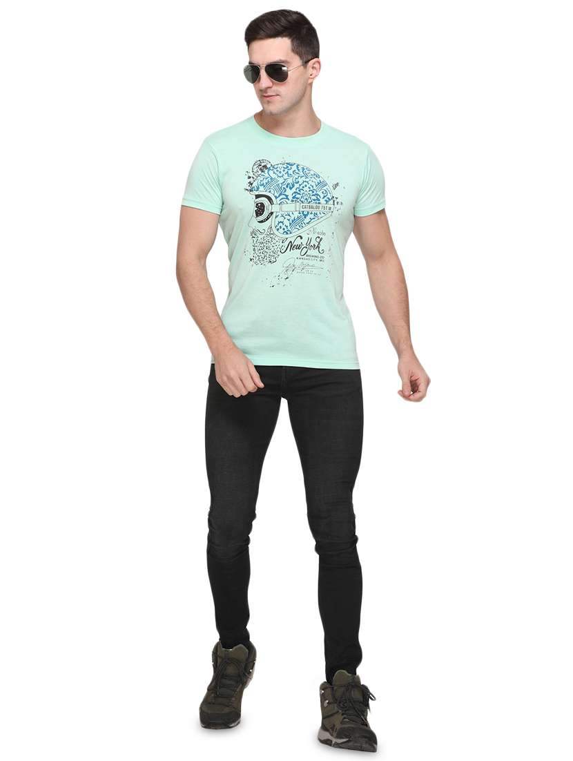 set of 2 multi colored printed t-shirt  - 17775716 -  Standard Image - 4