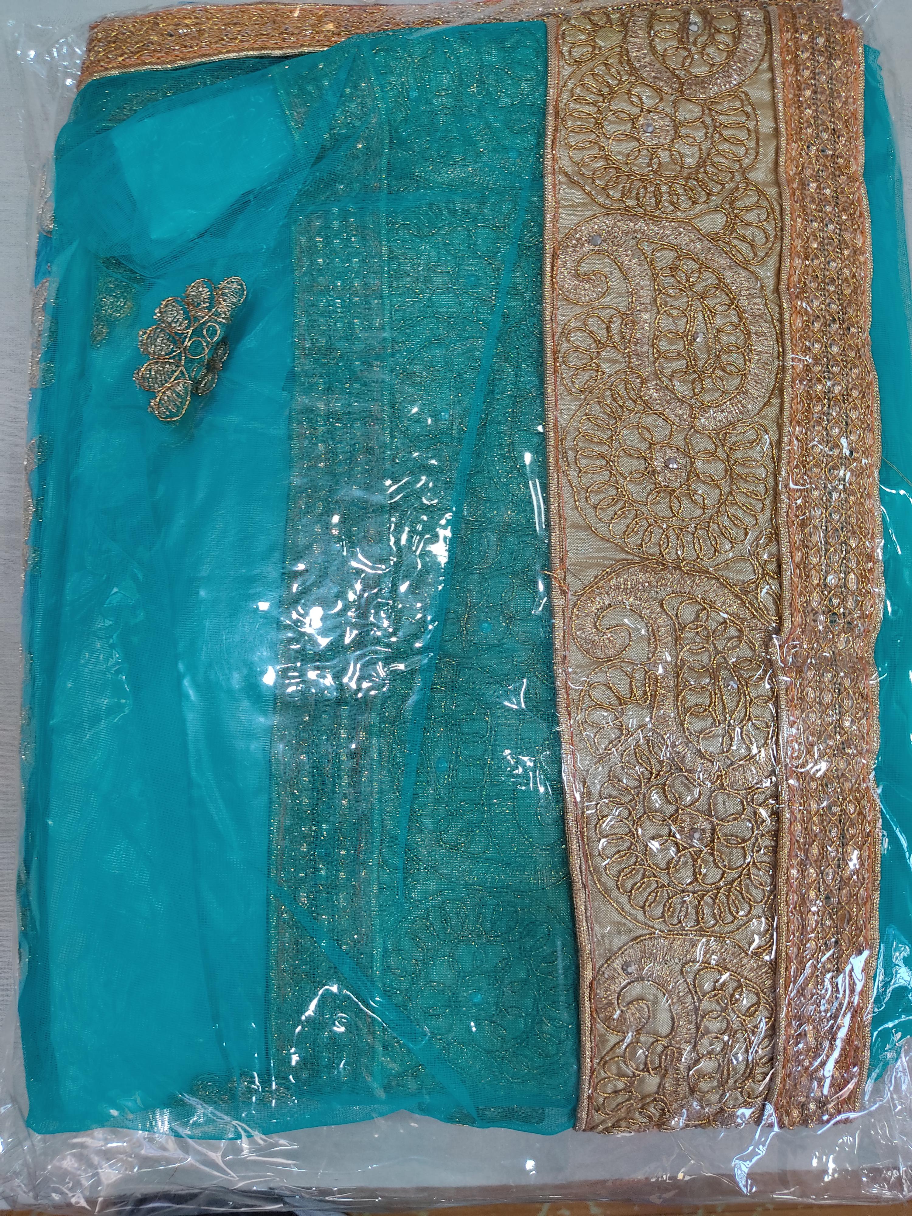lehengs saree full printed nevy blue - 17775730 - Standard Image - 1