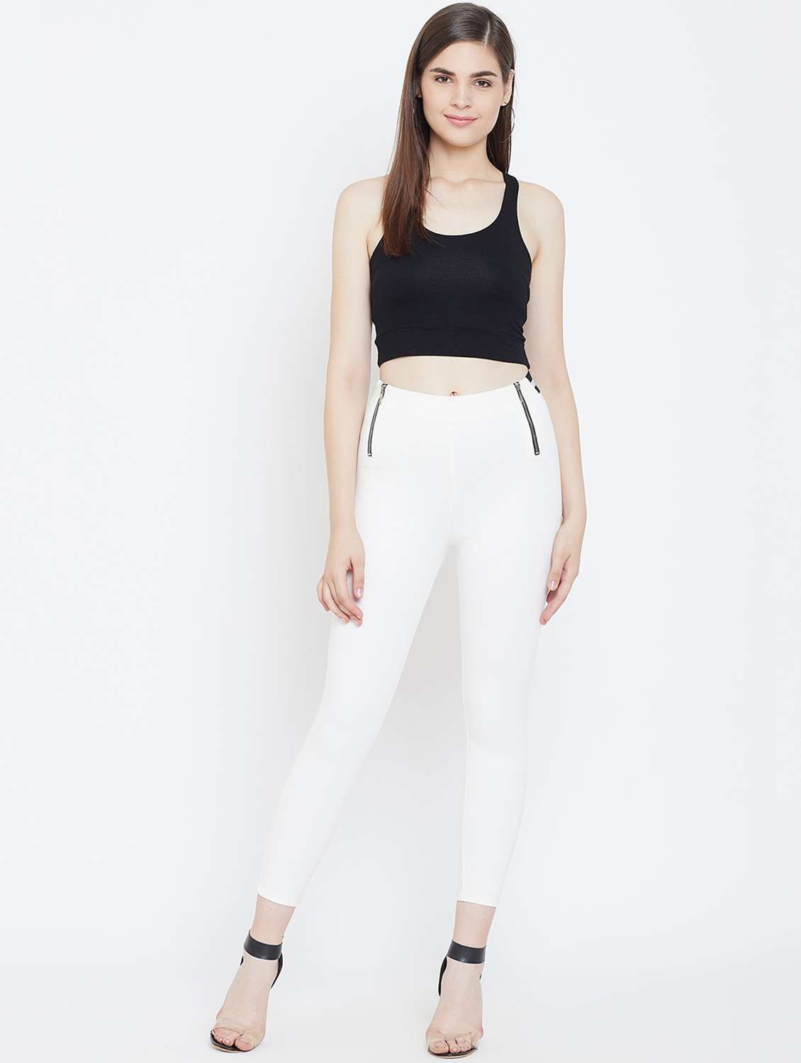 mid rise solid jegging - 17776299 -  Standard Image - 4