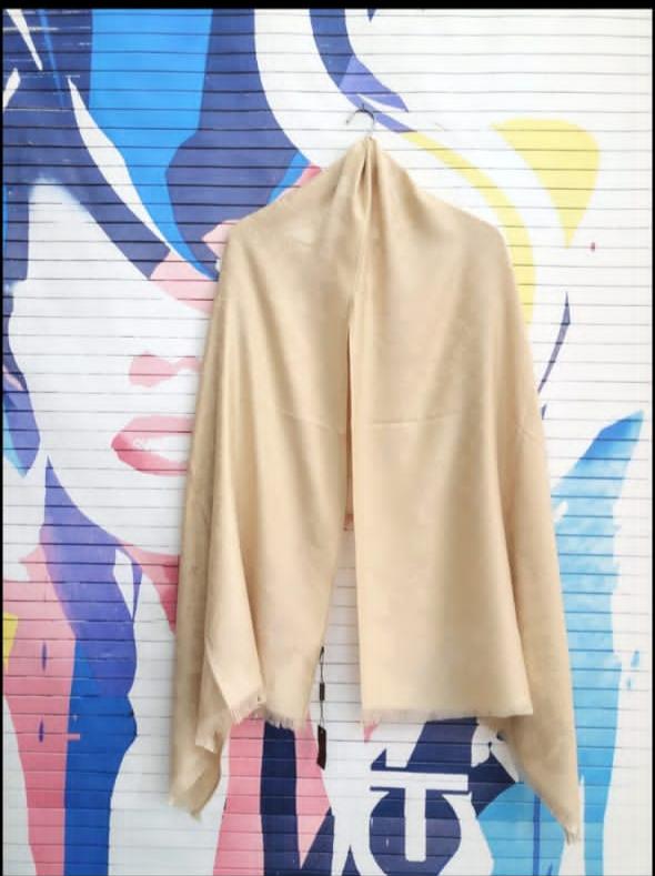 cream silk dupatta - 17776587 -  Standard Image - 1