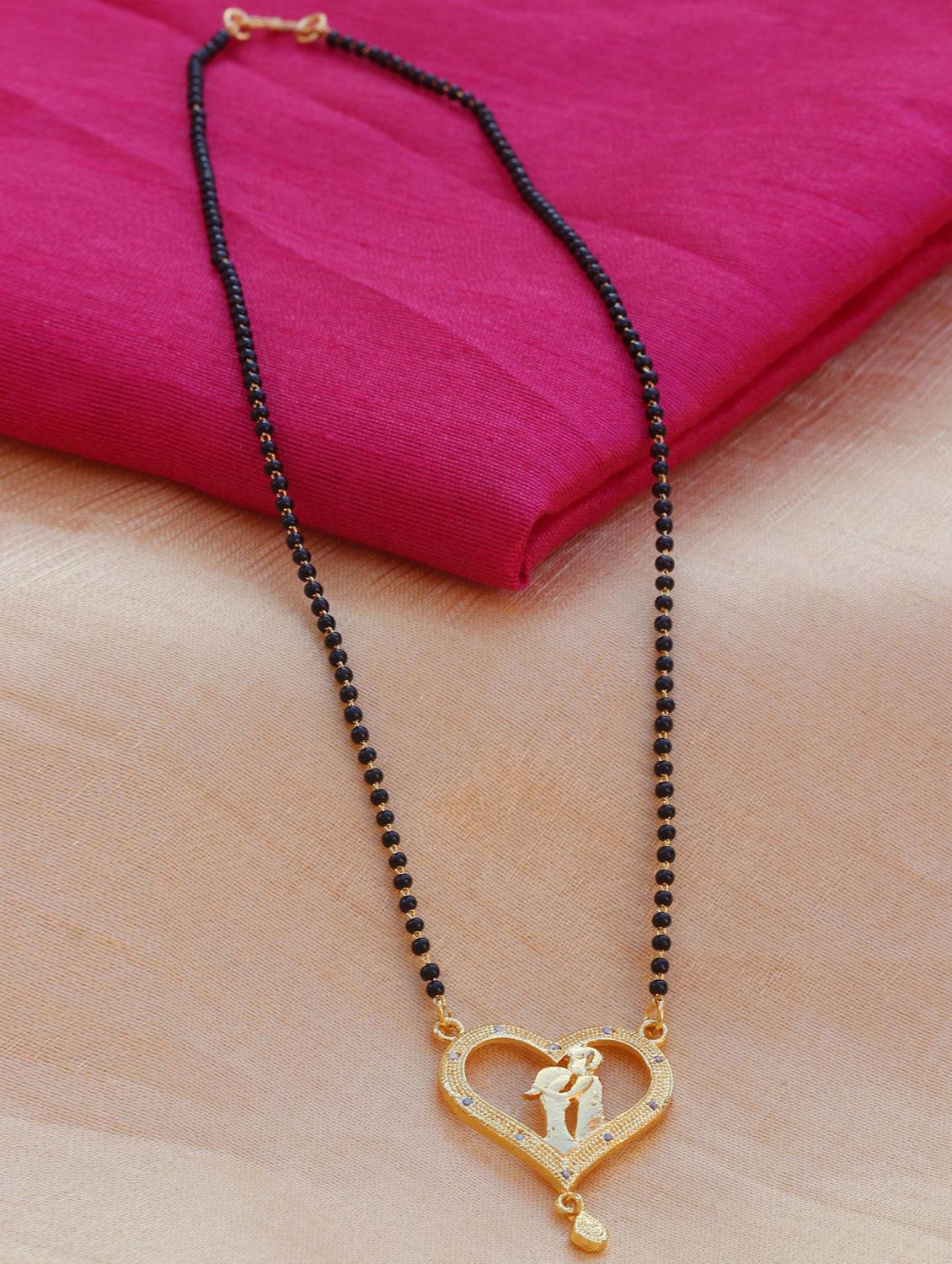 gold metal mangalsutra - 17776821 -  Standard Image - 1