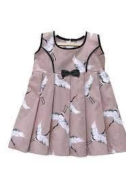 grey crepe frock - 17777075 -  Standard Image - 1