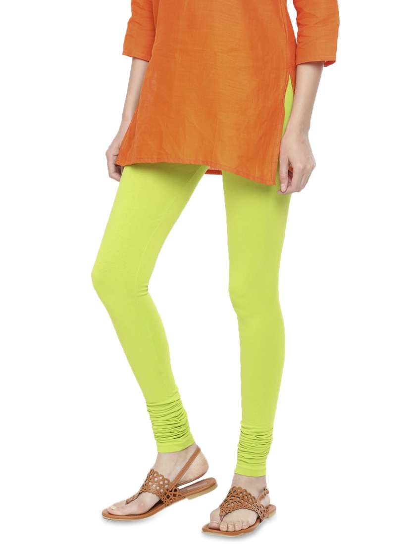 green solid legging - 17778061 -  Standard Image - 1