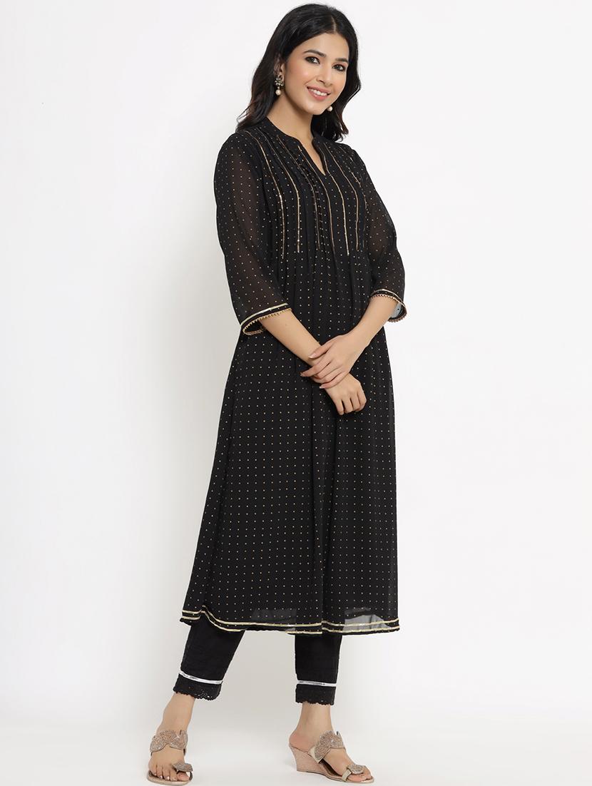 women's flared kurta - 17778146 - Standard Image - 1