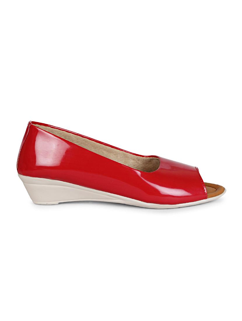 red airmax slip on ballerina - 17778244 - Standard Image - 1
