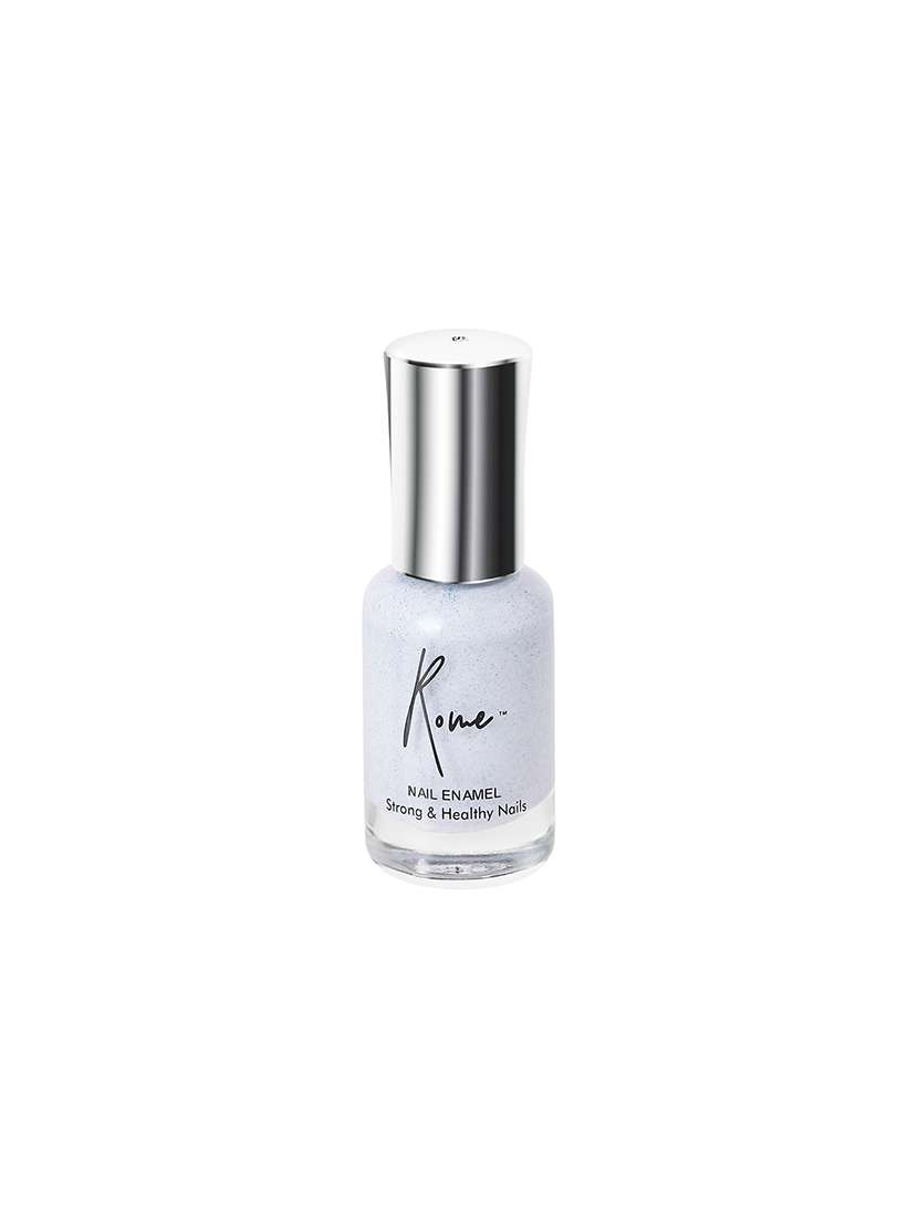 rome: strong & healthy shimmer blue nail enamel