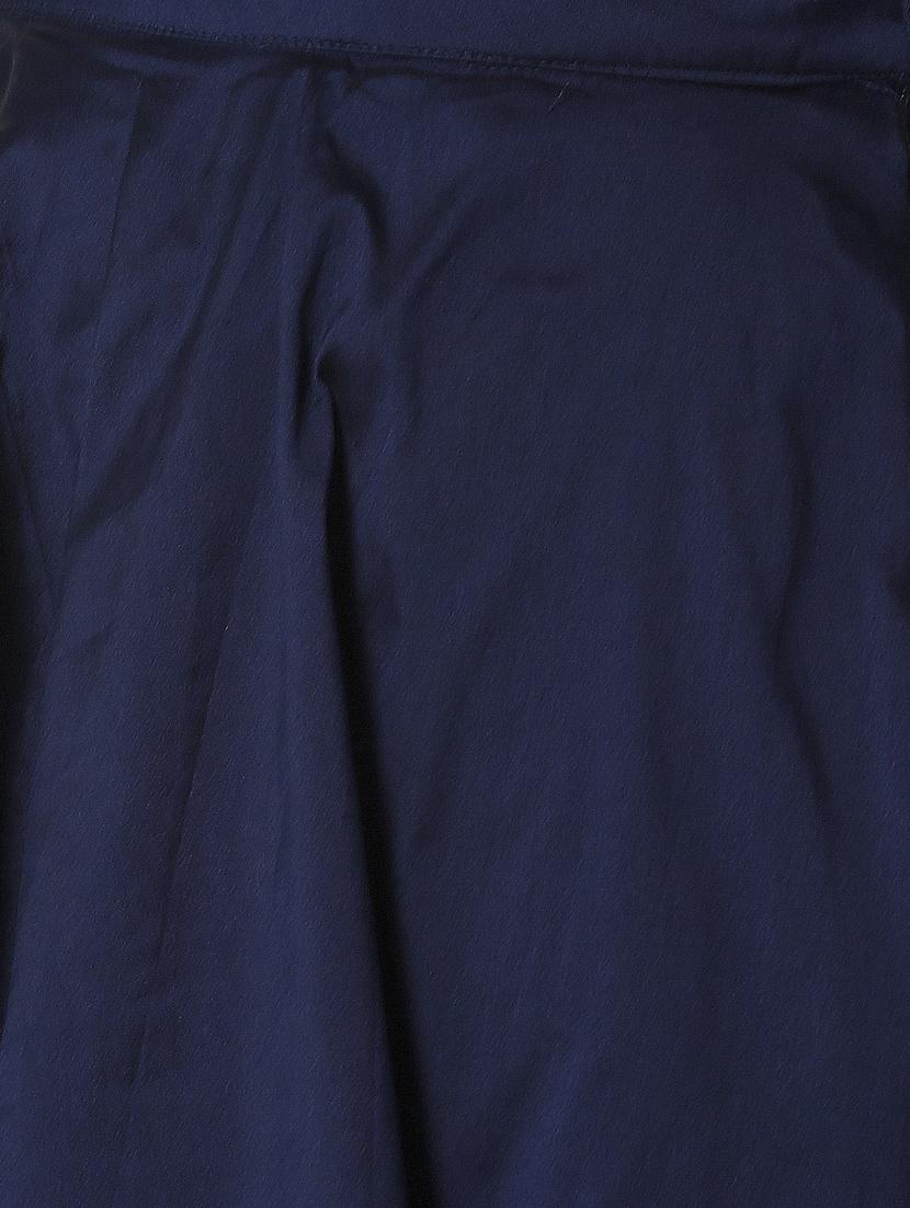 asymmetric solid skirt - 17779949 - Standard Image - 4