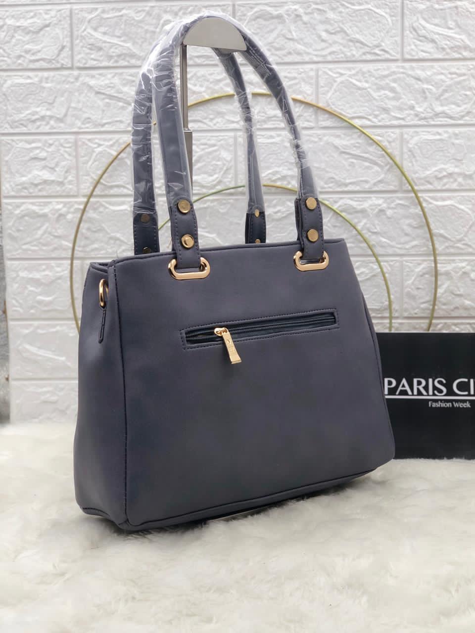 tan leatherette(pu) handbag - 17779980 - Standard Image - 1