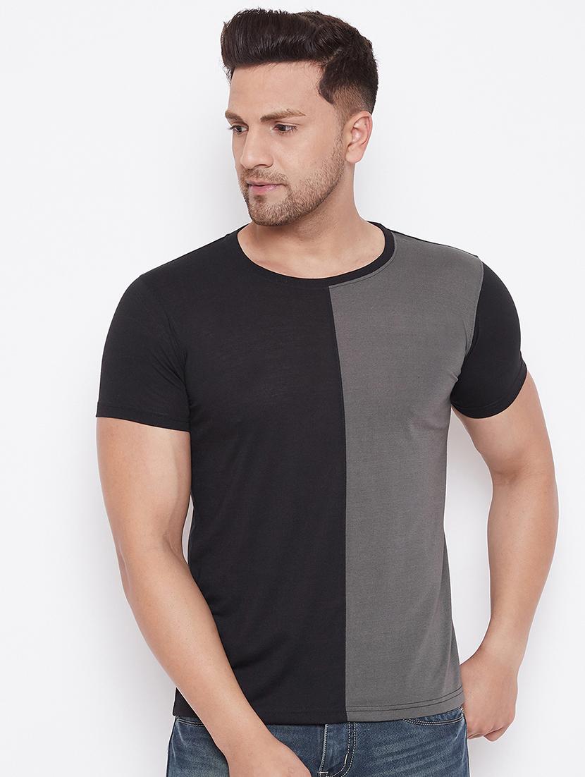 set of 2 multi colored color block t-shirts - 17780038 -  Standard Image - 1