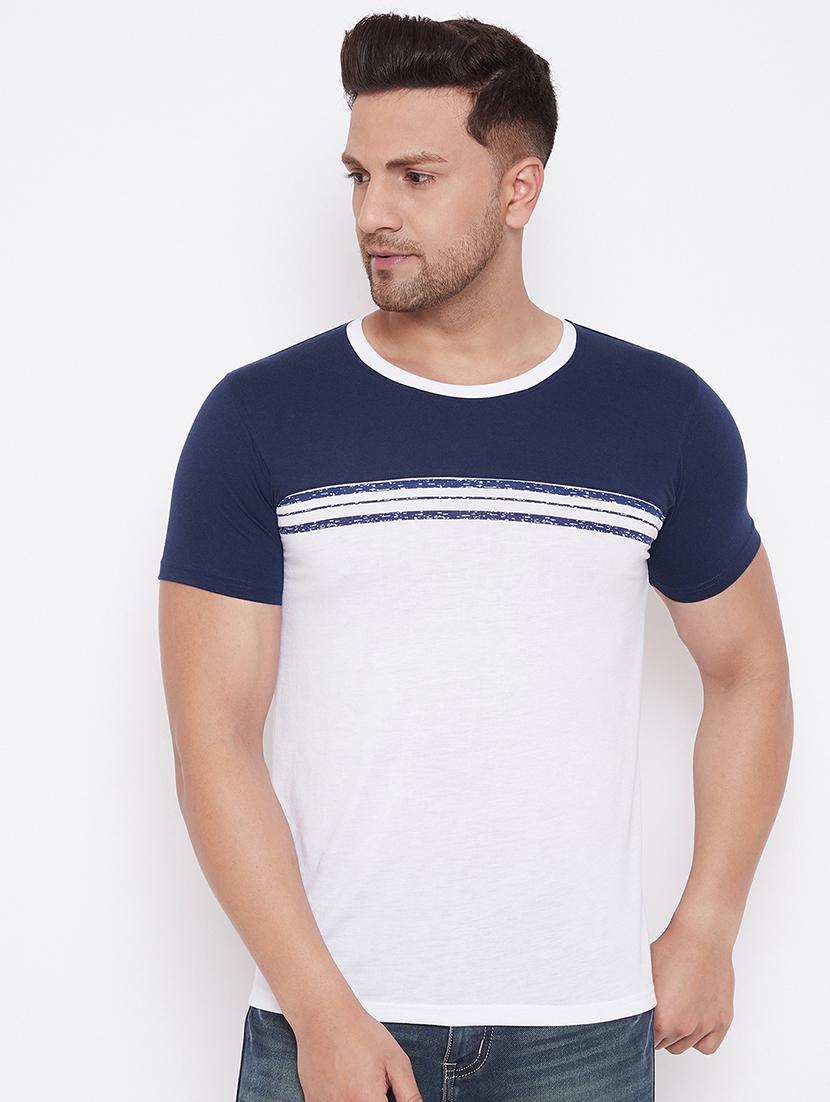 set of 2 multi colored color block t-shirts - 17780043 - Standard Image - 1