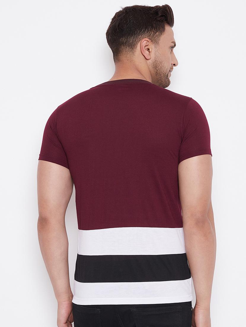 set of 2 multi colored color block t-shirts - 17780045 - Standard Image - 4